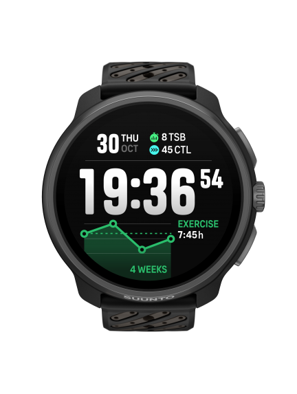 SUUNTO RACE 2 TITANIUM BLACK sportinis laikrodis
